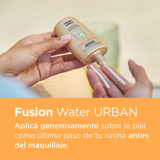 ISDIN Fotoprotector Fusion Water Urban, Entornos Urbanos SPF30, 50ml