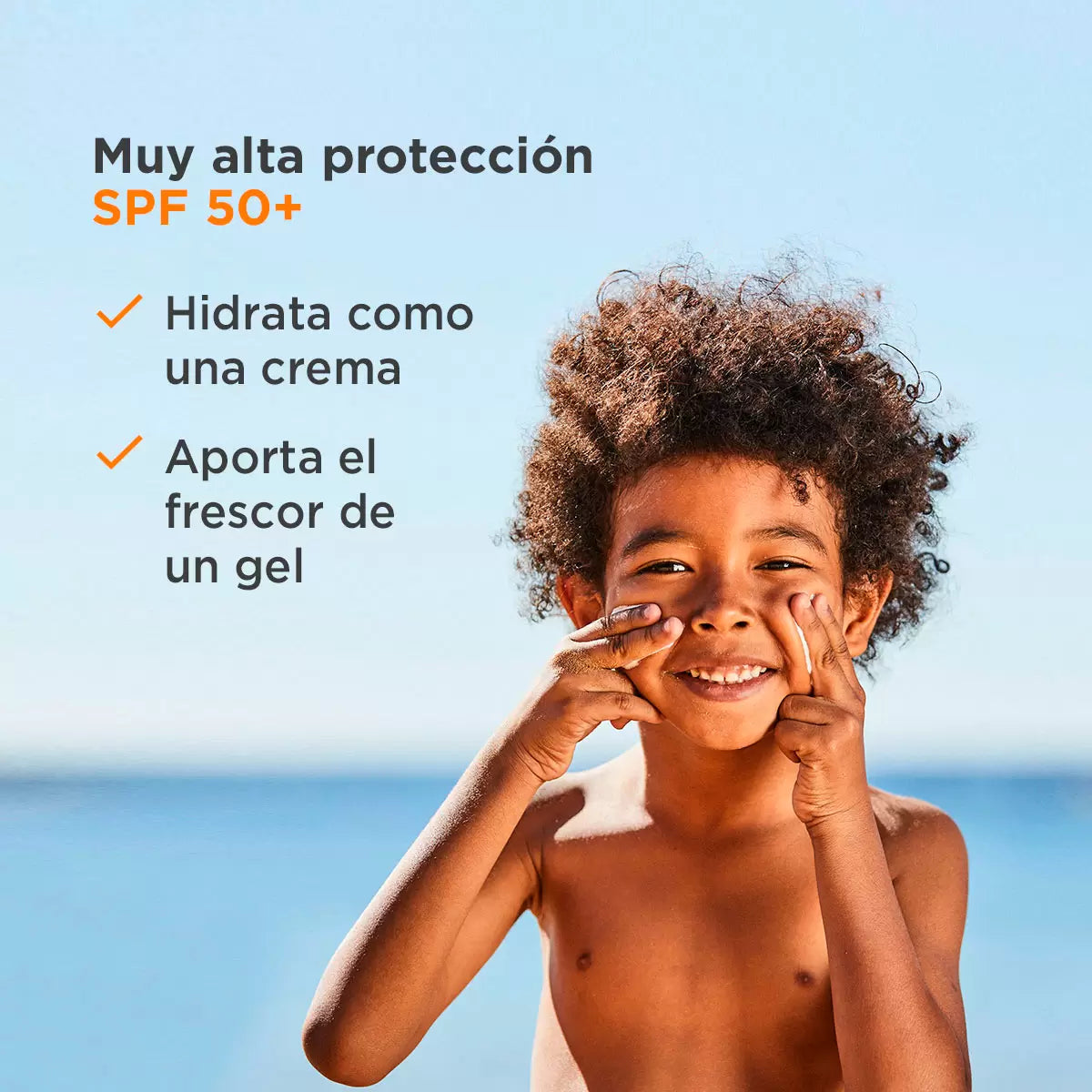 ISDIN Fotoprotector Facial y Corporal Pediatrics Gel Cream  SPF50+, 250ml