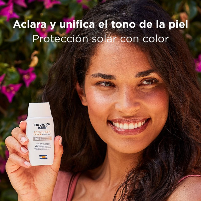 ISDIN FOTOULTRA 100 Active Unify Color SPF50+ Fusion Fluid, 50ml