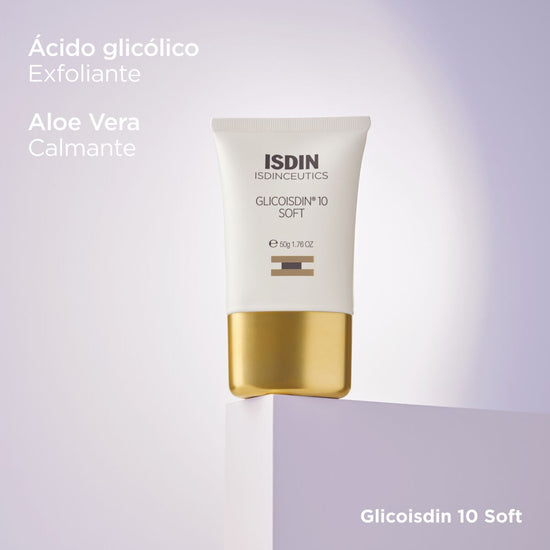 ISDIN Isdinceutics Glicoisdin 10 Soft Gel, Ácido Glicólico, Efecto Peeling, 50ml