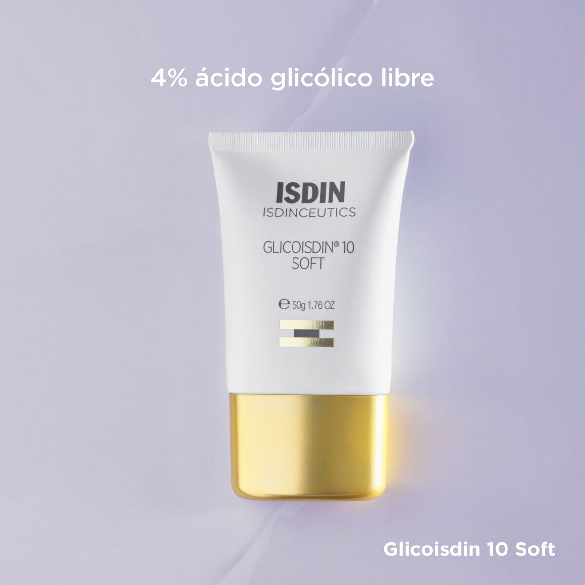 ISDIN Isdinceutics Glicoisdin 10 Soft Gel, Ácido Glicólico, Efecto Peeling, 50ml