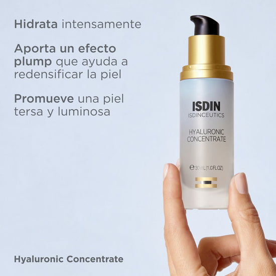 ISDIN Isdinceutics Hyaluronic Concentrate, Serum Facial Ultrahidratante, 30ml