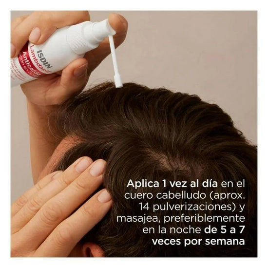 ISDIN Lambdapil Anticaida Loción en Spray, Reduce la Caída del Cabello, 125ml