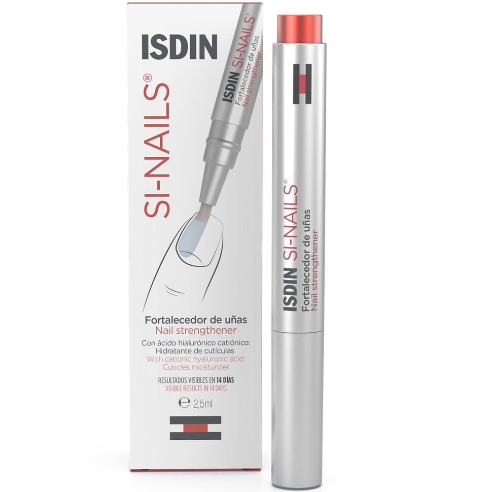 ISDIN SI-NAILS Fortalecedor de Uñas, Crecimiento y Resistencia, 2.5ml