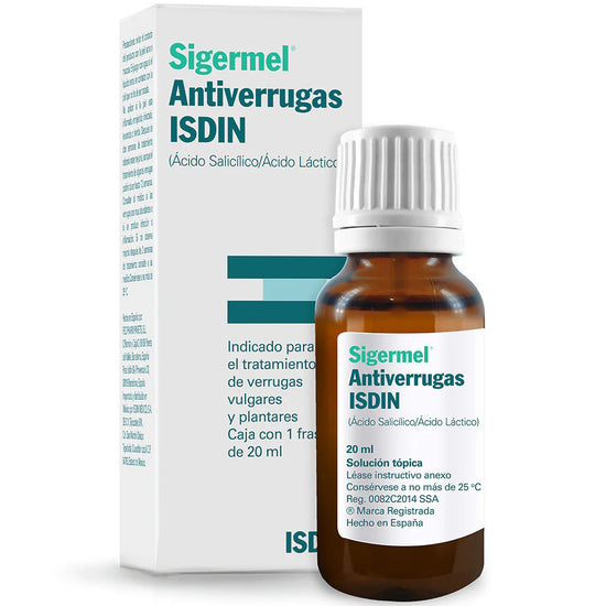 ISDIN Sigermel Solución Antiverrugas Vulgares y Plantares, 20ml