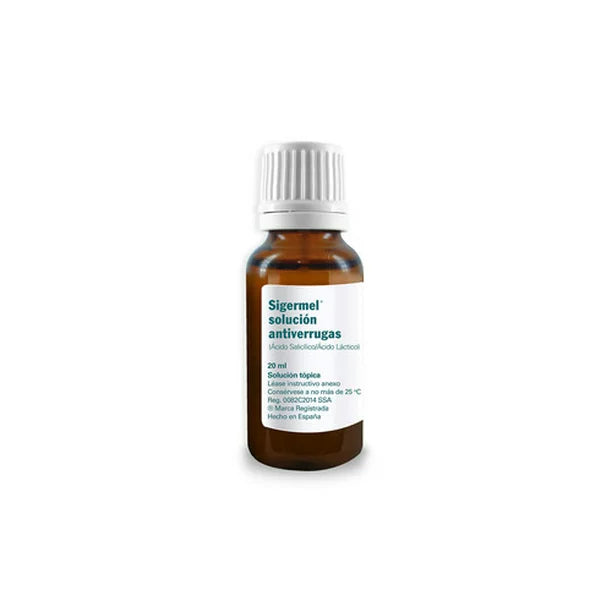 ISDIN Sigermel Solución Antiverrugas Vulgares y Plantares, 20ml