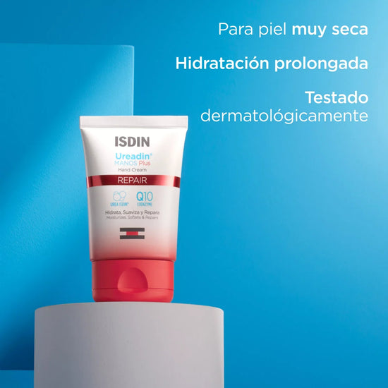 ISDIN Ureadin Crema de Manos Reparadora, Hidrata, Suaviza y Repara, 50ml