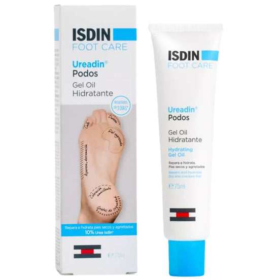 ISDIN Ureadin Podos Gel Oil Hidratante para Pies Secos y Agrietados, 75ml