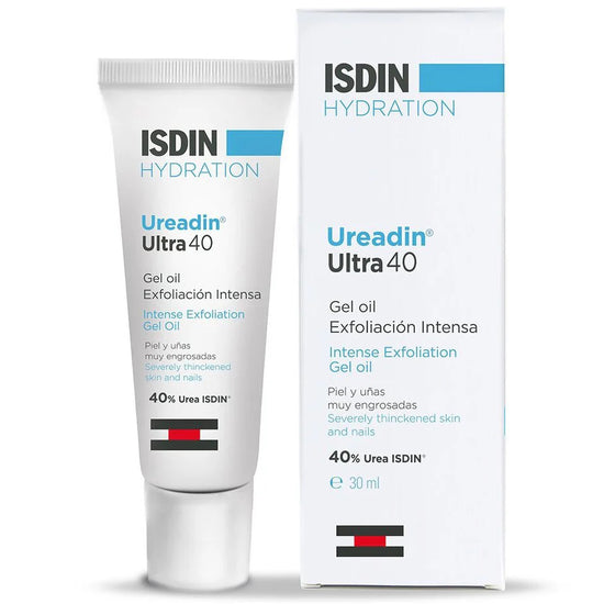 ISDIN Ureadin Ultra40 Gel Oil Exfoliación Intensa, Piel y Uñas Engrosadas, 30ml