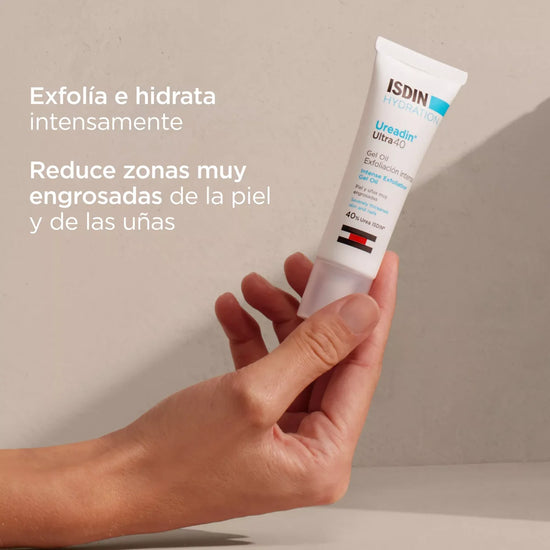 ISDIN Ureadin Ultra40 Gel Oil Exfoliación Intensa, Piel y Uñas Engrosadas, 30ml