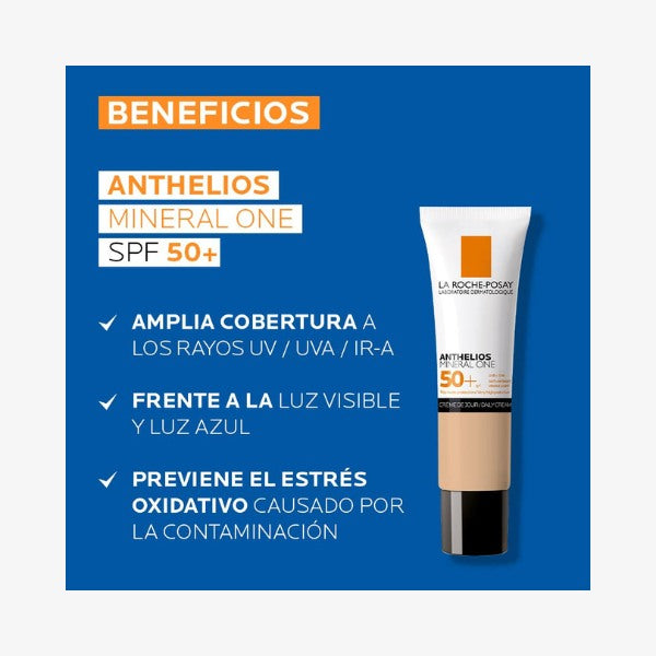 LA ROCHE POSAY Anthelios Mineral One 30ml. Protector Solar con Color FPS 50+