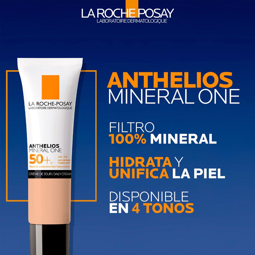 LA ROCHE POSAY Anthelios Mineral One 30ml. Protector Solar con Color FPS 50+