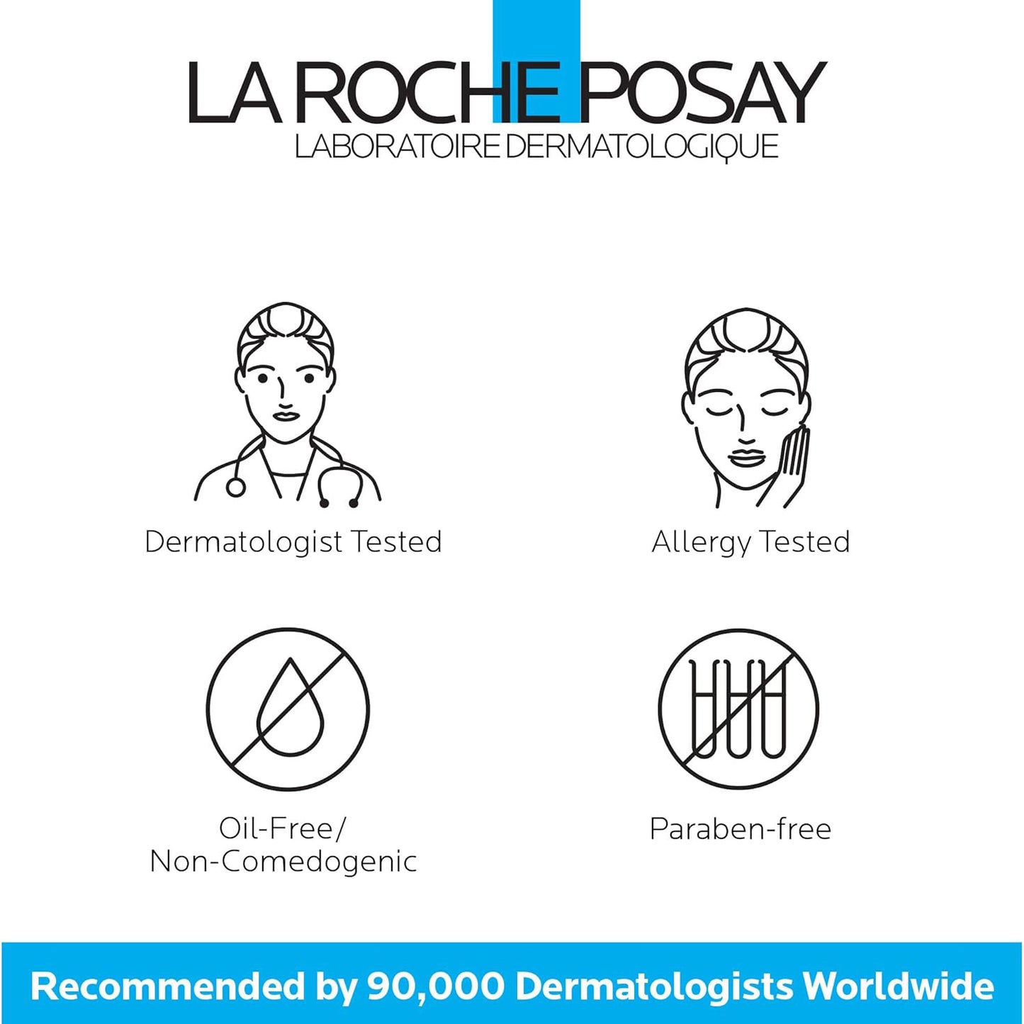 LA ROCHE POSAY Agua Micelar Ultra, Limpieza Facial, Desmaquilla y Calma, 400ml