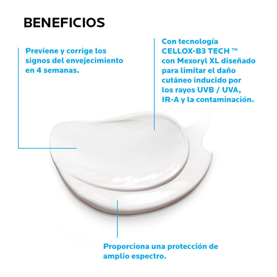 LA ROCHE POSAY Anthelios Age Correct FPS50+ Protector Solar Anti-Edad, Sin Color