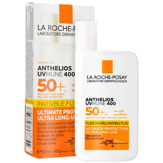 LA ROCHE POSAY Protector Solar Anthelios UVMUNE 400 FPS50+ Fluido Sin Color 50ml