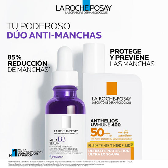 LA ROCHE POSAY Protector Solar Anthelios UVMUNE 400 FPS50+ Fluido con Color 50ml