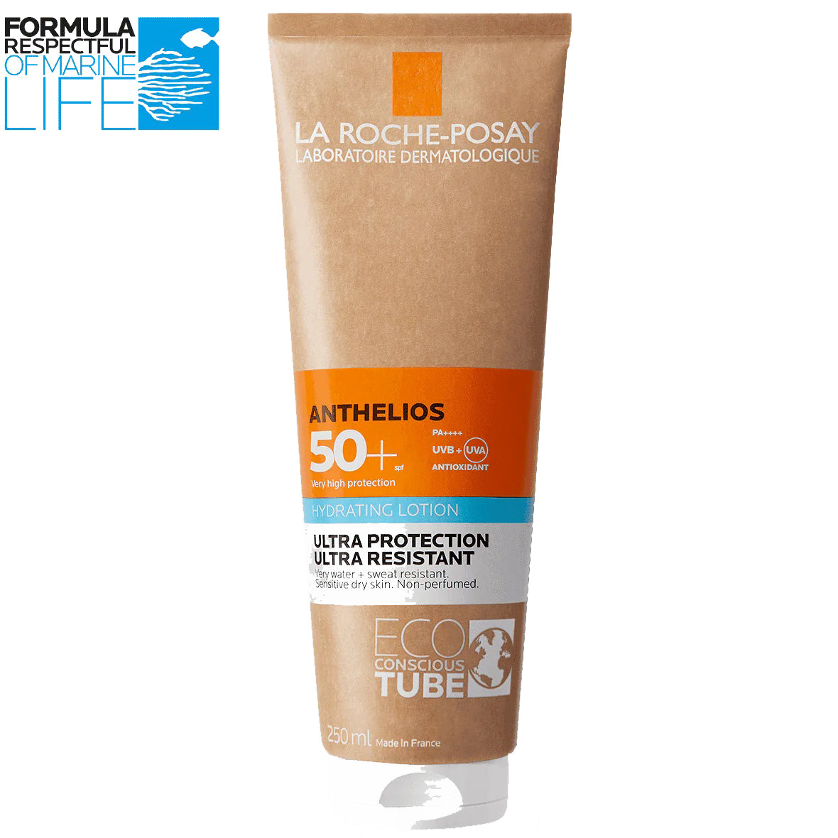 LA ROCHE POSAY Anthelios Protector Solar FPS50+ Leche Hidratante, 250ml