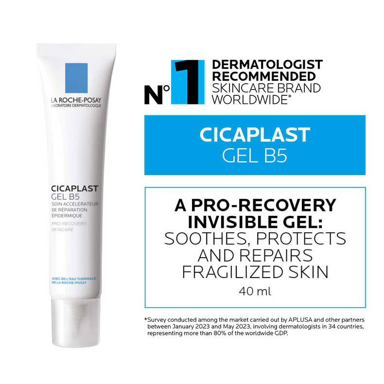 LA ROCHE POSAY Cicaplast Gel B5 Cicatrizante Pro-Recuperación de la Piel, 40ml