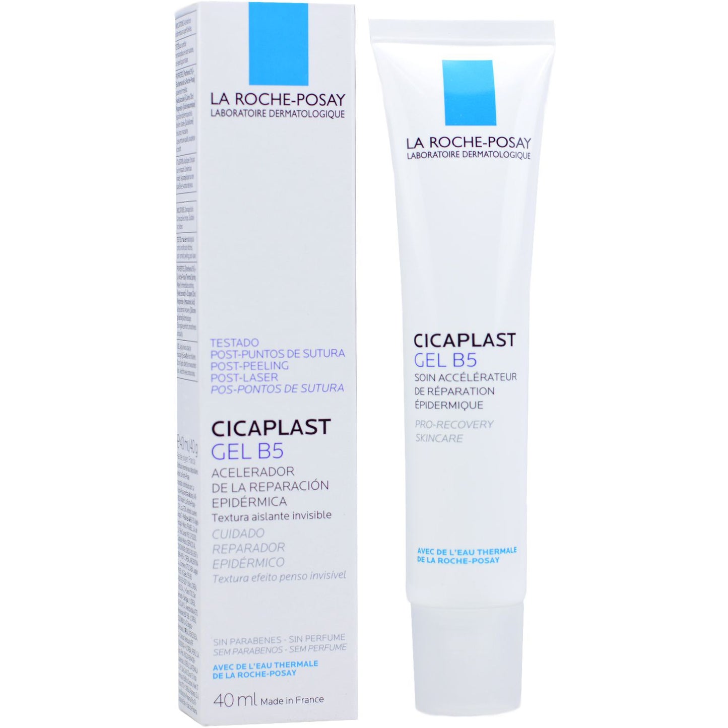 LA ROCHE POSAY Cicaplast Gel B5 Cicatrizante Pro-Recuperación de la Piel, 40ml