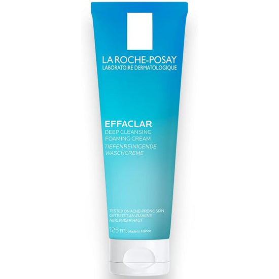 LA ROCHE POSAY Effaclar Crema Espumosa Limpiadora para Piel Grasa, 125ml