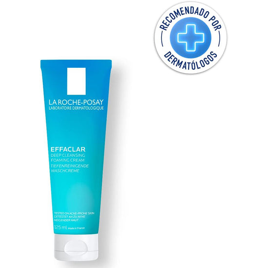 LA ROCHE POSAY Effaclar Crema Espumosa Limpiadora para Piel Grasa, 125ml