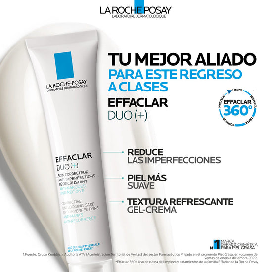 LA ROCHE POSAY Effaclar Duo (+) Corrector de Imperfecciones, 40ml