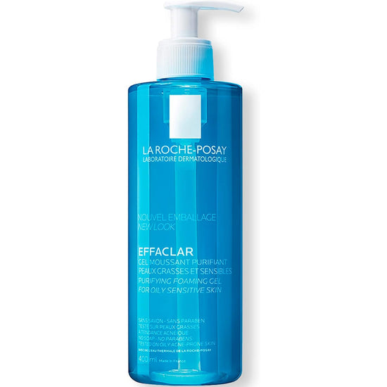 LA ROCHE POSAY Effaclar Gel Espumoso Purificante, Limpiador Facial, 400ml