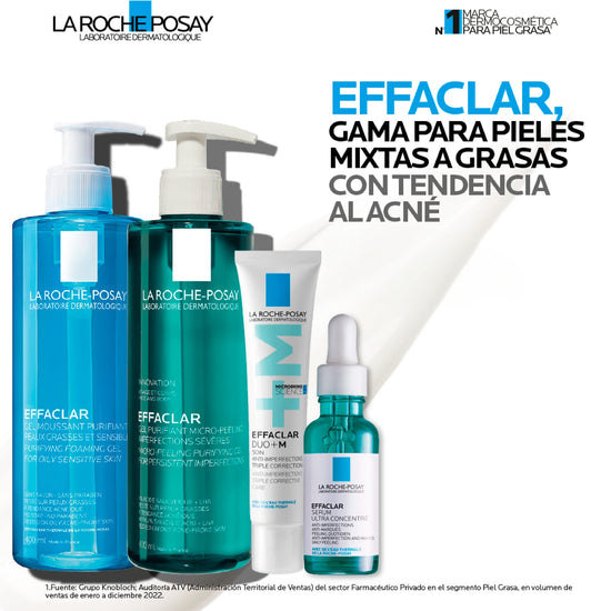 LA ROCHE POSAY Effaclar Gel Micro-Exfoliante Limpiador Purificante Facial y Corporal