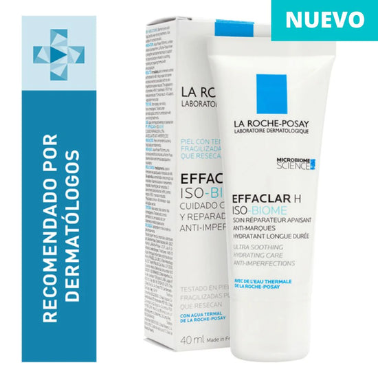 LA ROCHE POSAY Effaclar H ISO-BIOME Matificante Anti-Imperfecciones, 40ml