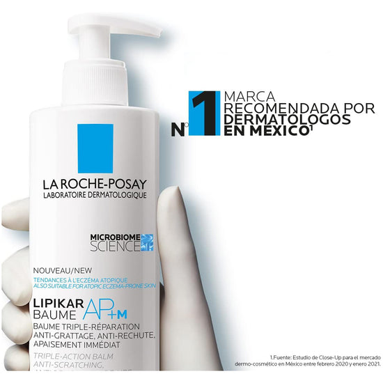 LA ROCHE POSAY Lipikar Baume AP+M Bálsamo Triple Reparación Anti-Picor, 400ml