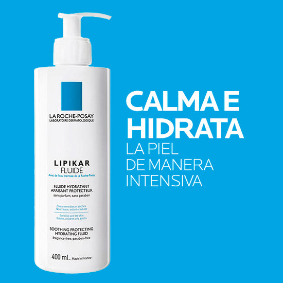 LA ROCHE POSAY Lipikar Fluido Calma e Hidrata Intensamente Piel Seca 400ml