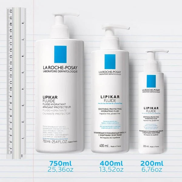 LA ROCHE POSAY Lipikar Fluido Calma e Hidrata Intensamente Piel Seca 400ml