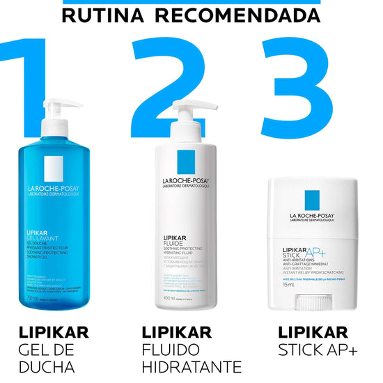 LA ROCHE POSAY Lipikar Fluido Calma e Hidrata Intensamente Piel Seca 400ml