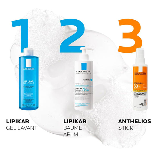 LA ROCHE POSAY Lipikar Gel Lavant Gel Suave de Ducha Alivia Nutre y Protege, 400ml