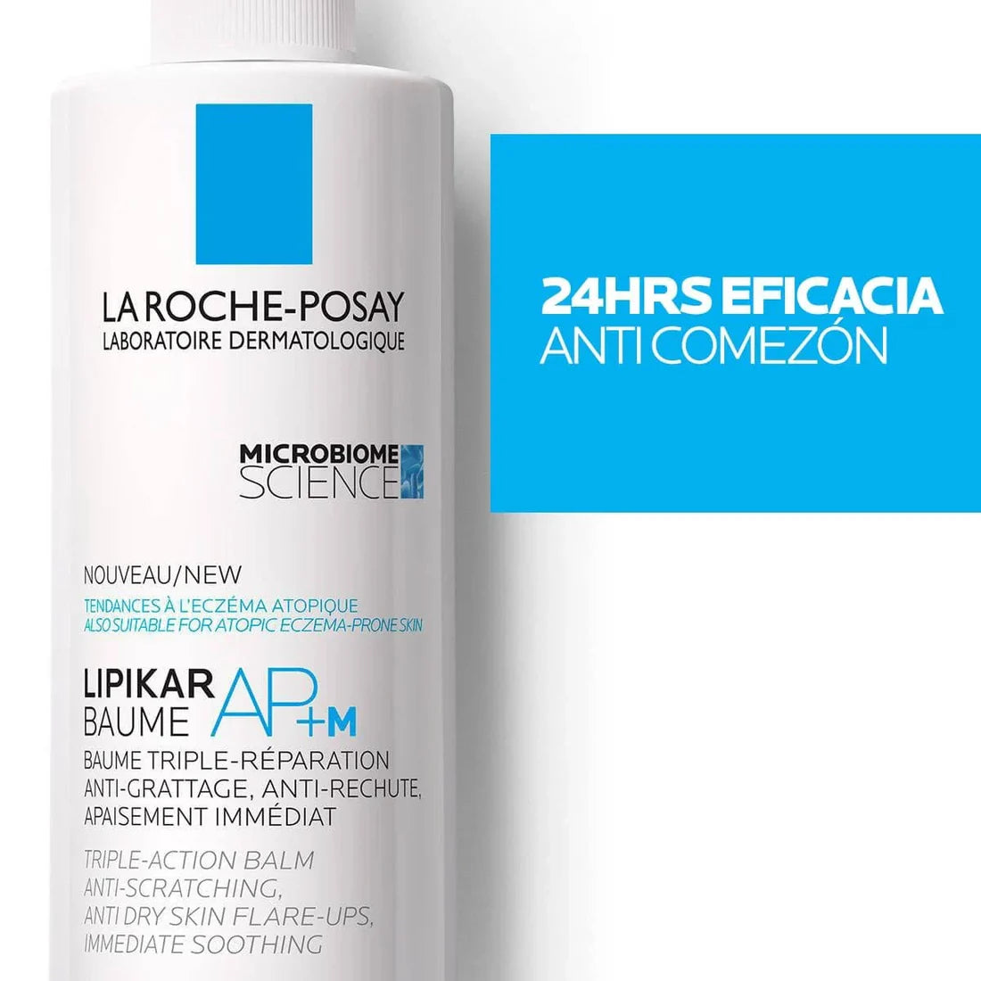 LA ROCHE POSAY Lipikar Baume AP+M Bálsamo Triple Reparación Anti-Picor, 400ml