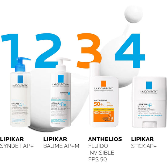 LA ROCHE POSAY Lipikar Baume AP+M Bálsamo Triple Reparación Anti-Picor, 400ml