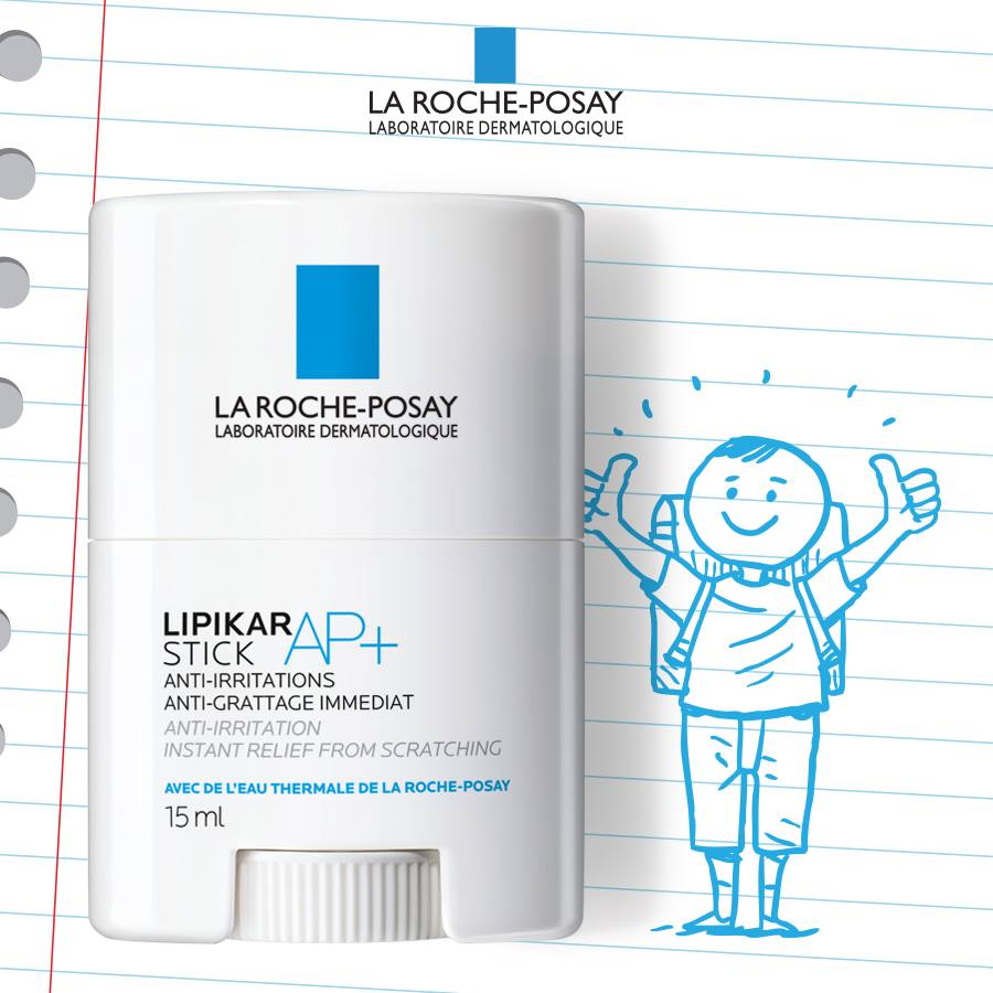 LA ROCHE POSAY Lipikar Stick AP+ Barra Hidratante Anti-Comezón, 15ml