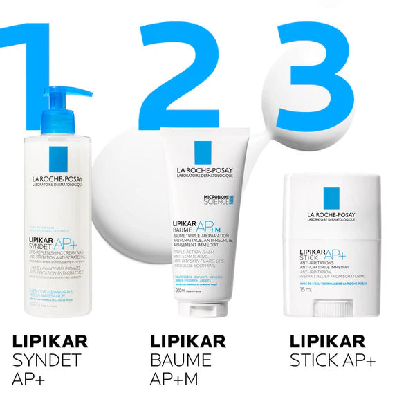 LA ROCHE POSAY Lipikar Stick AP+ Barra Hidratante Anti-Comezón, 15ml