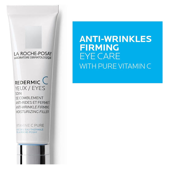 LA ROCHE POSAY Pure Vitamin C Ojos, Contorno de Ojos Anti-Arrugas, 15ml