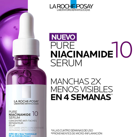 LA ROCHE POSAY Pure Niacinamide 10 Serum Facial Despigmentante, 30ml