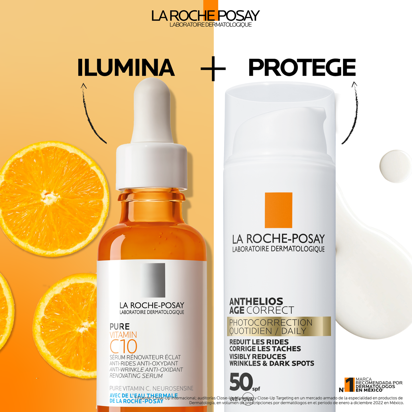 LA ROCHE POSAY Pure Vitamin C10 Serum Facial Anti-Arrugas y Antioxidante