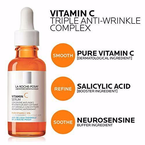 LA ROCHE POSAY Pure Vitamin C10 Serum Facial Anti-Arrugas y Antioxidante