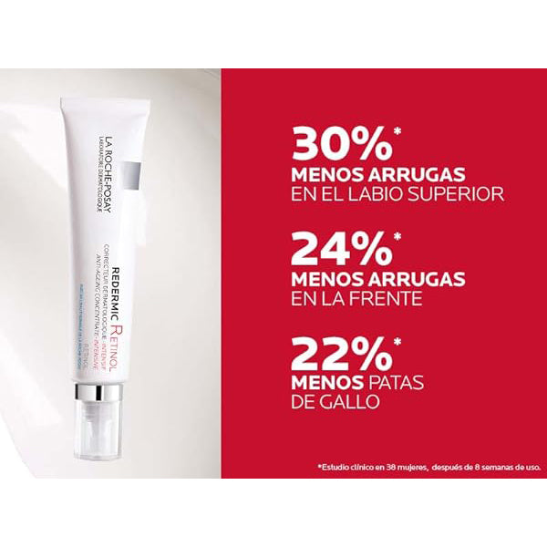 LA ROCHE POSAY Redermic Retinol Crema Anti-Arrugas y Anti-Manchas, 30ml