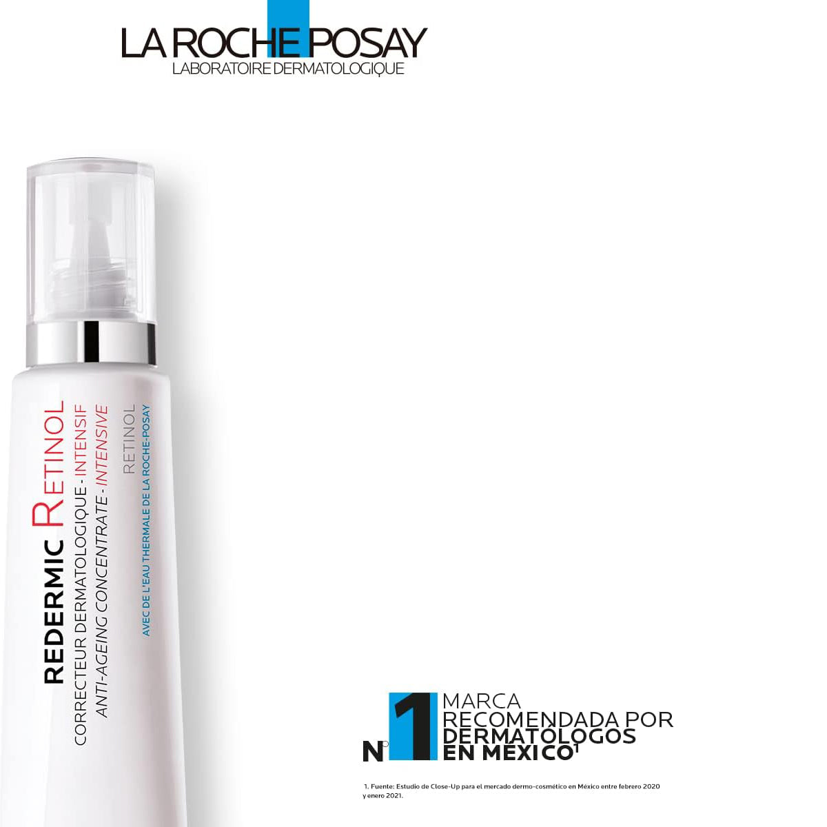 LA ROCHE POSAY Redermic Retinol Crema Anti-Arrugas y Anti-Manchas, 30ml