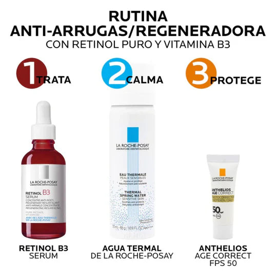 LA ROCHE POSAY Retinol B3 Serum, Suero Concentrado Anti-Arrugas, 30ml