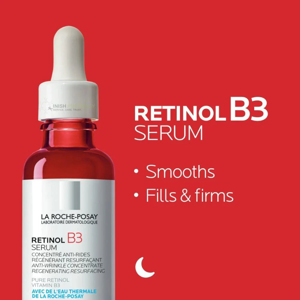 LA ROCHE POSAY Retinol B3 Serum, Suero Concentrado Anti-Arrugas, 30ml