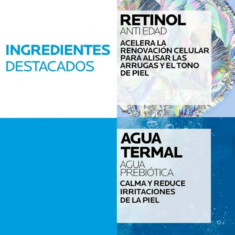 LA ROCHE POSAY Redermic R Ojos Anti-Arrugas Contorno de Ojos con Retinol, 15ml