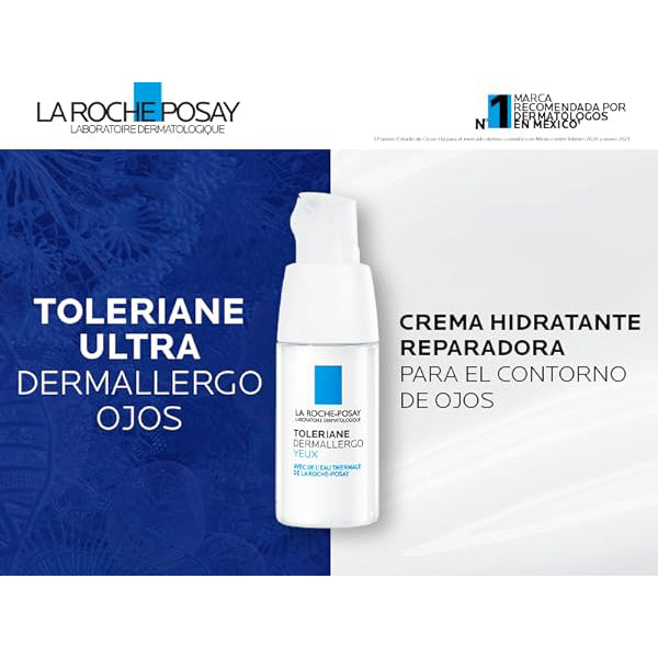 LA ROCHE POSAY Toleriane Dermallergo Hidratante Para Contorno De Ojos, 20ml