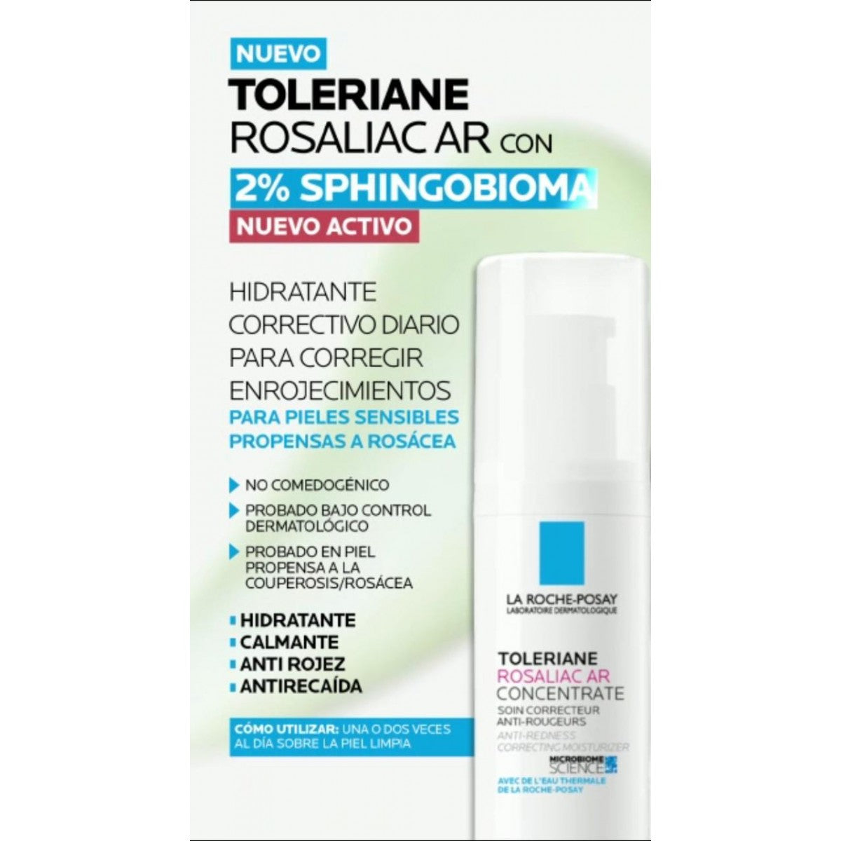 LA ROCHE POSAY Toleriane Rosaliac AR Concentrate Hidratante Anti-Rojeces 40ml