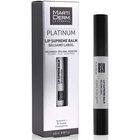 MARTIDERM Platinum Lip Supreme Balm, Labial que Voluminiza Rellena Redefine